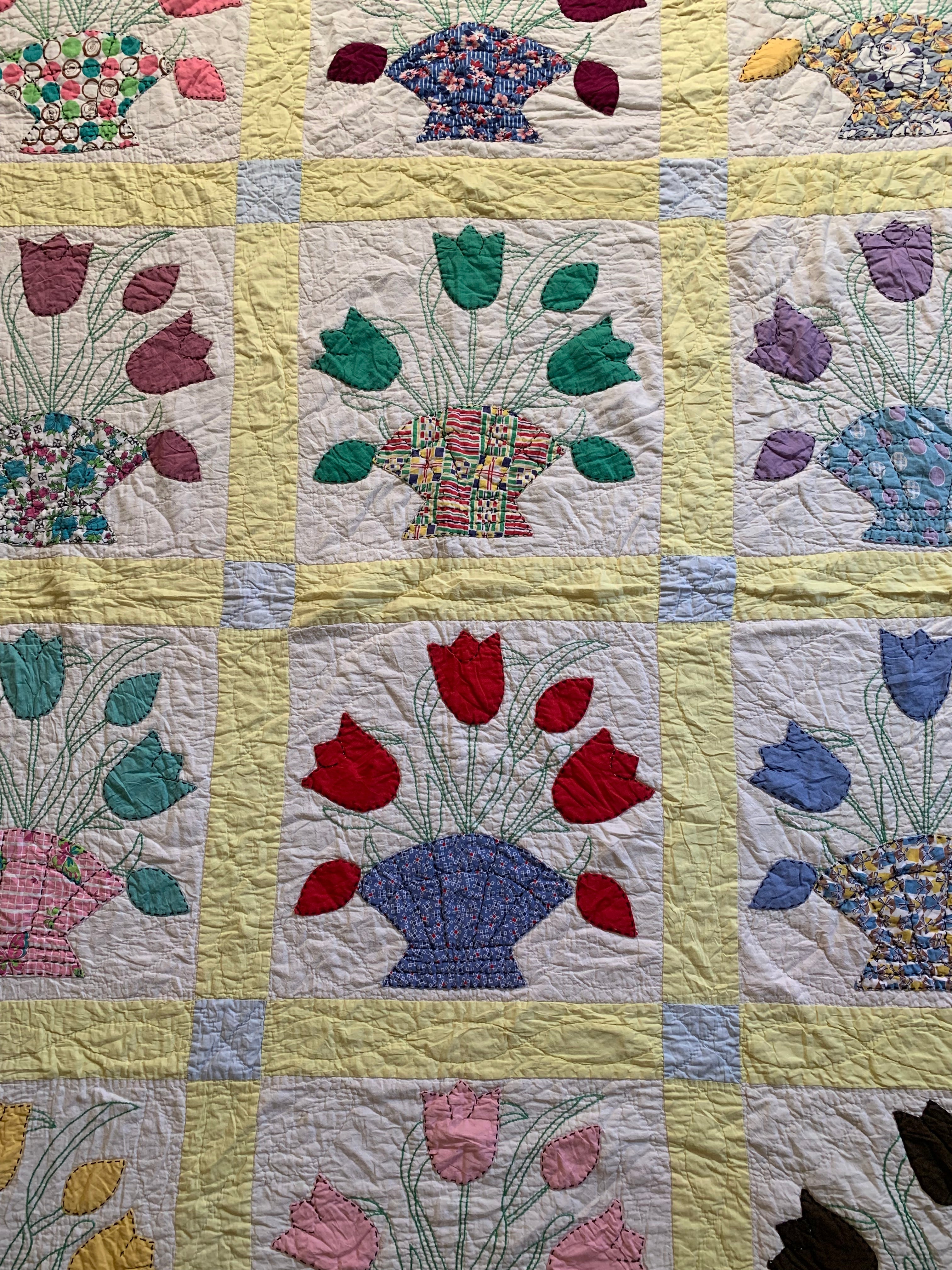 Hand-Knitted Quilts