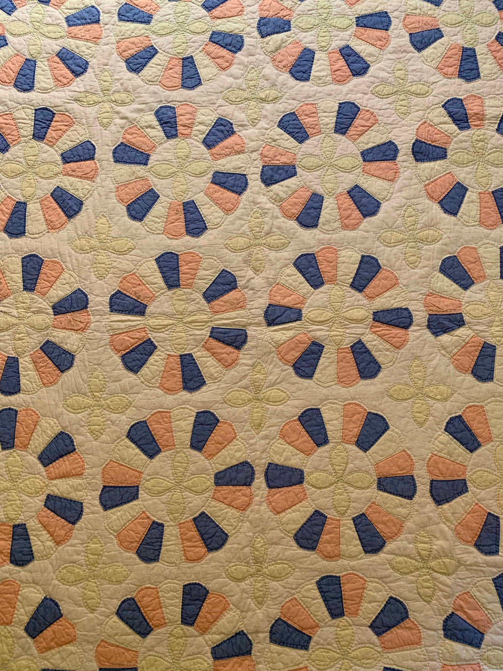 Vintage Cotton Dresden Plate