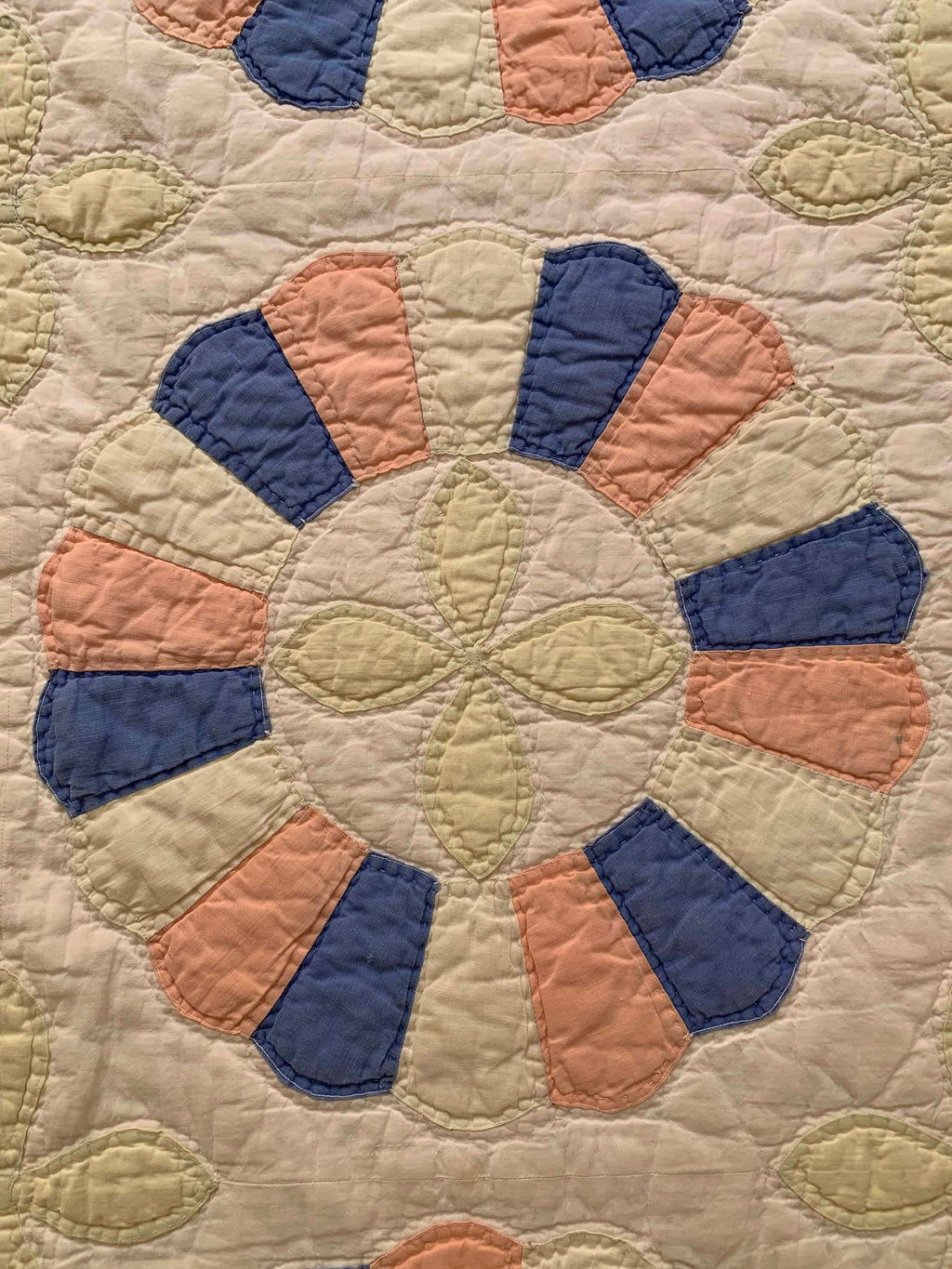 Vintage Cotton Dresden Plate