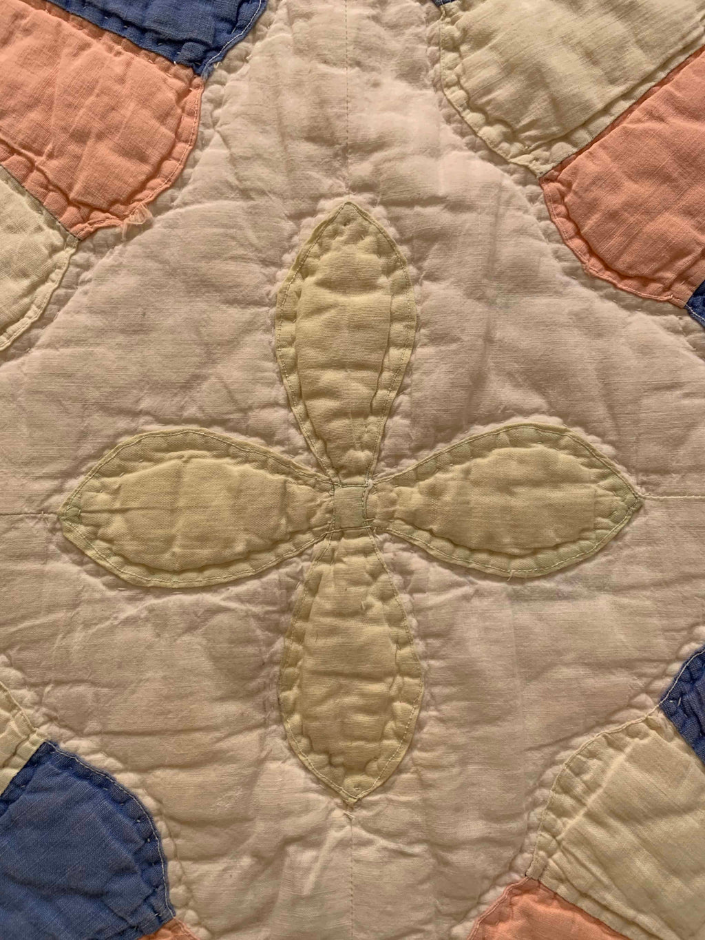 Vintage Cotton Dresden Plate