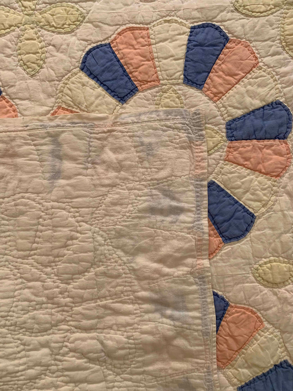 Vintage Cotton Dresden Plate