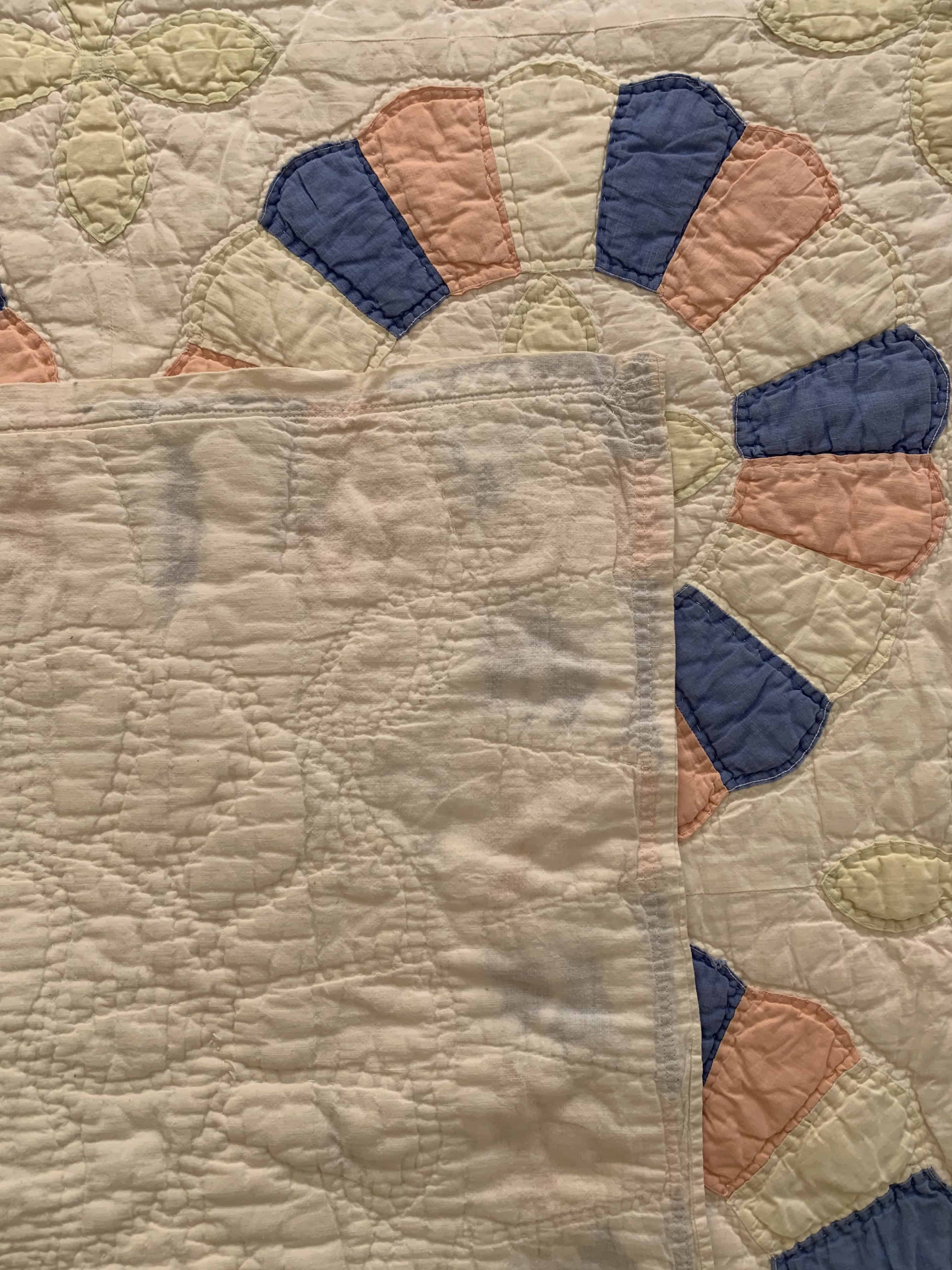 Vintage Cotton Dresden Plate