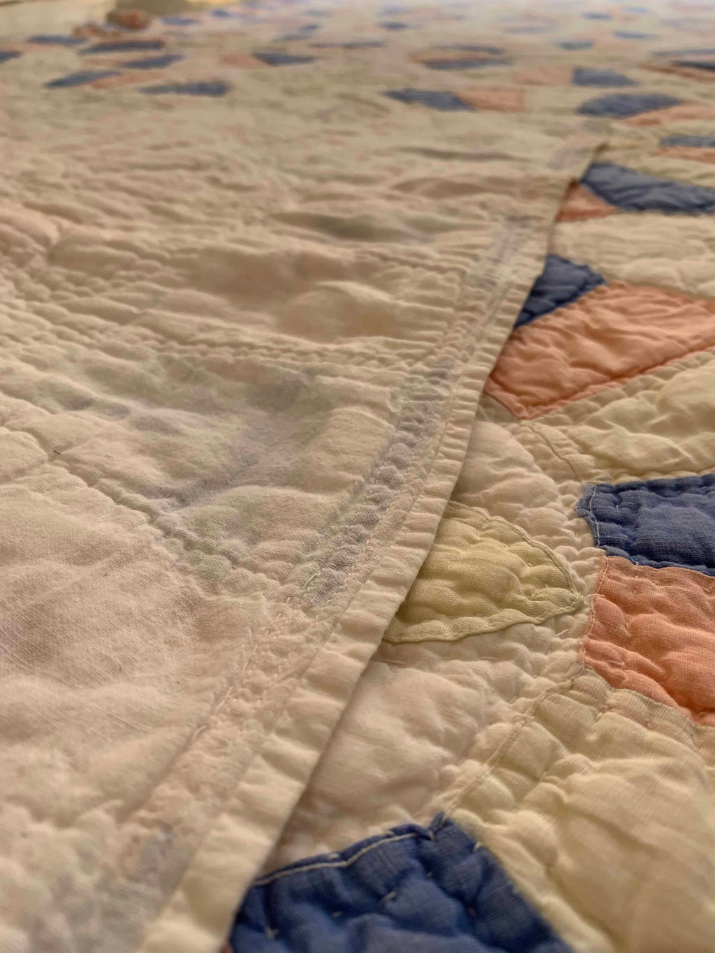 Vintage Cotton Dresden Plate