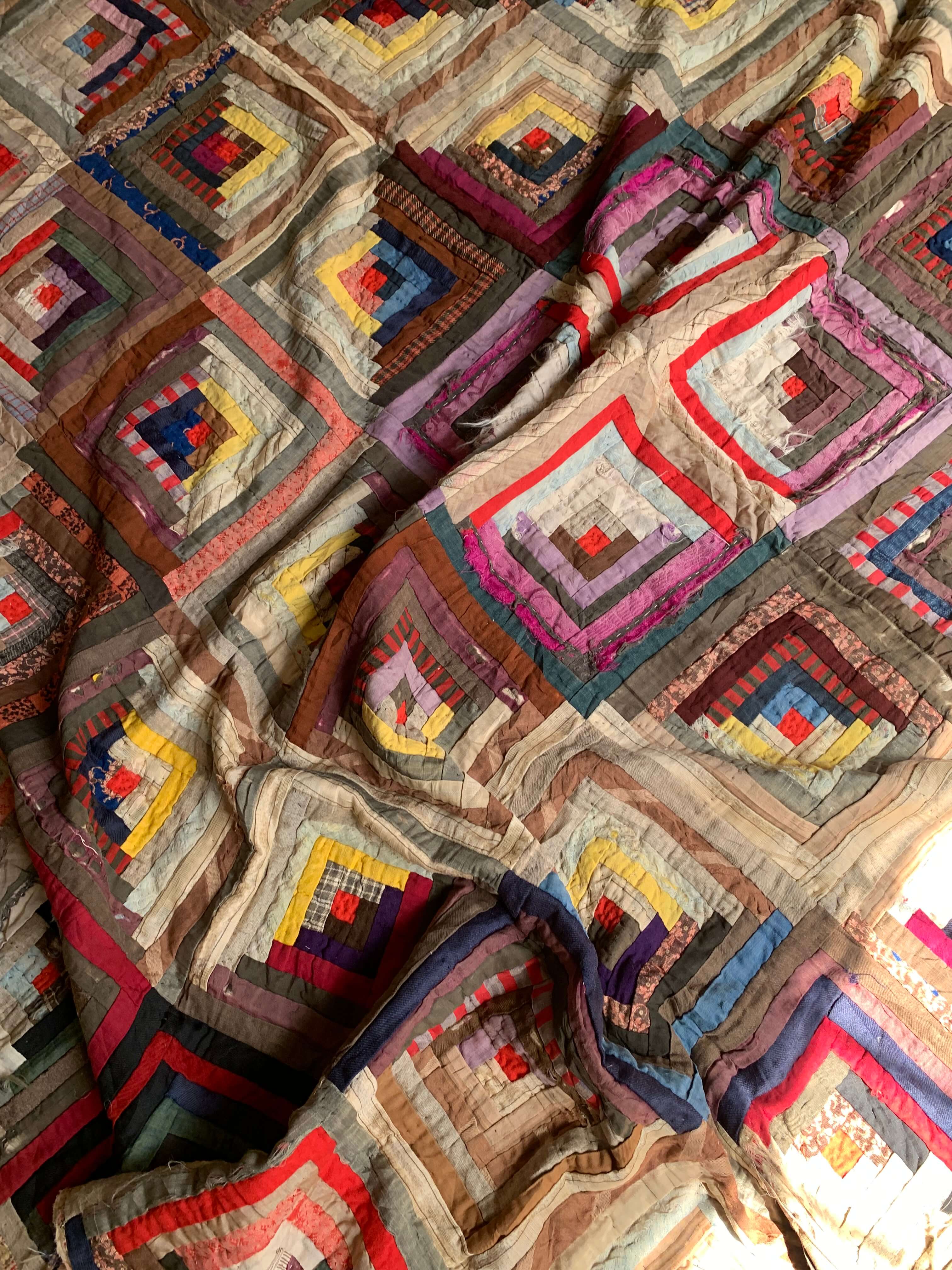 Vintage Barn Log Cabin