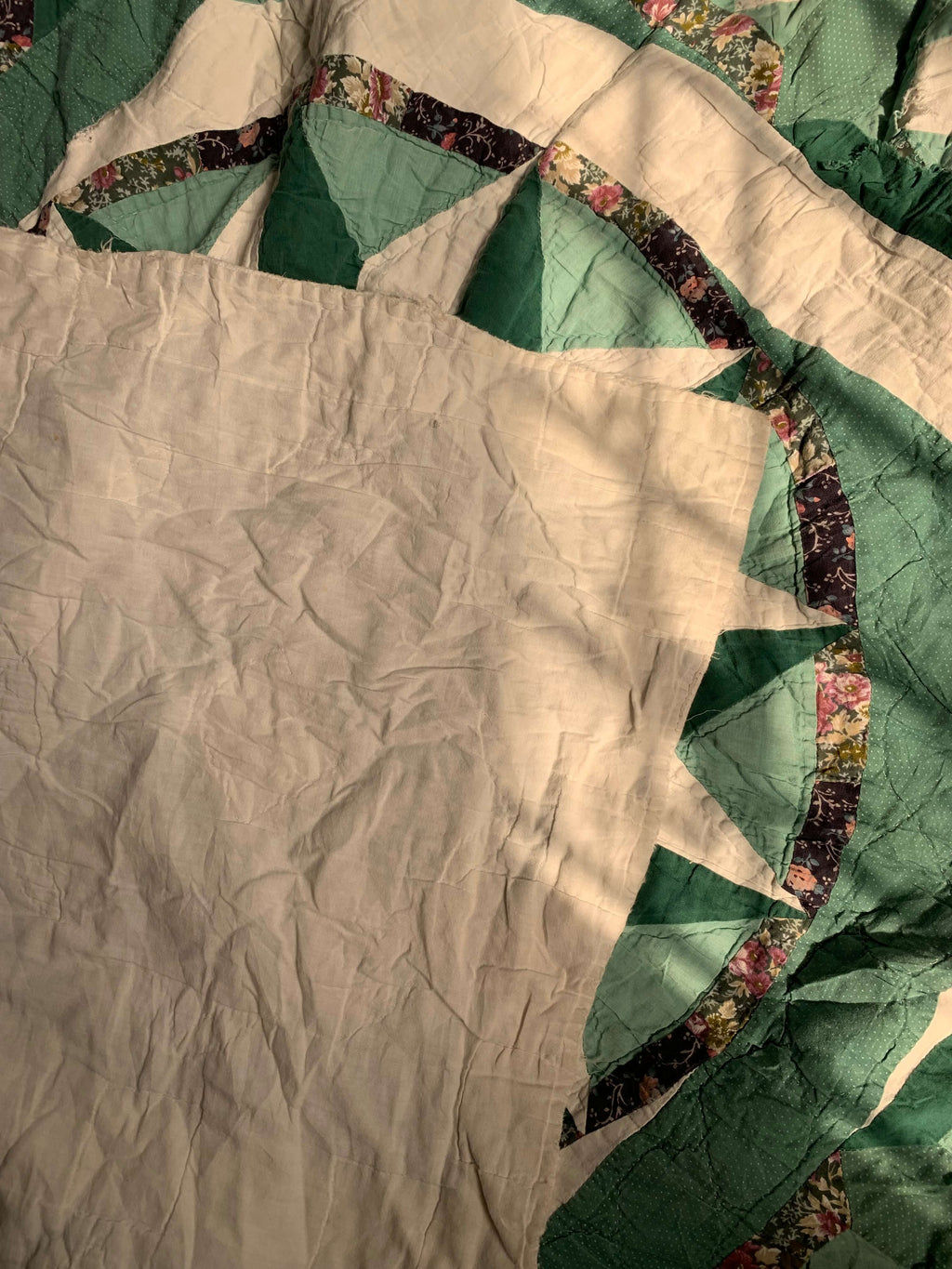 Vintage Appliqué Patchwork Medallion