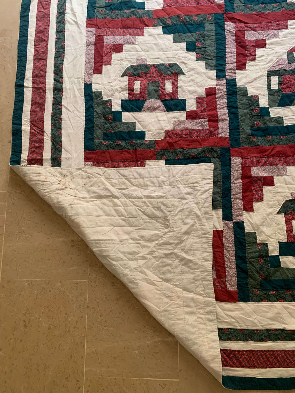 Vintage Appliqué Houses