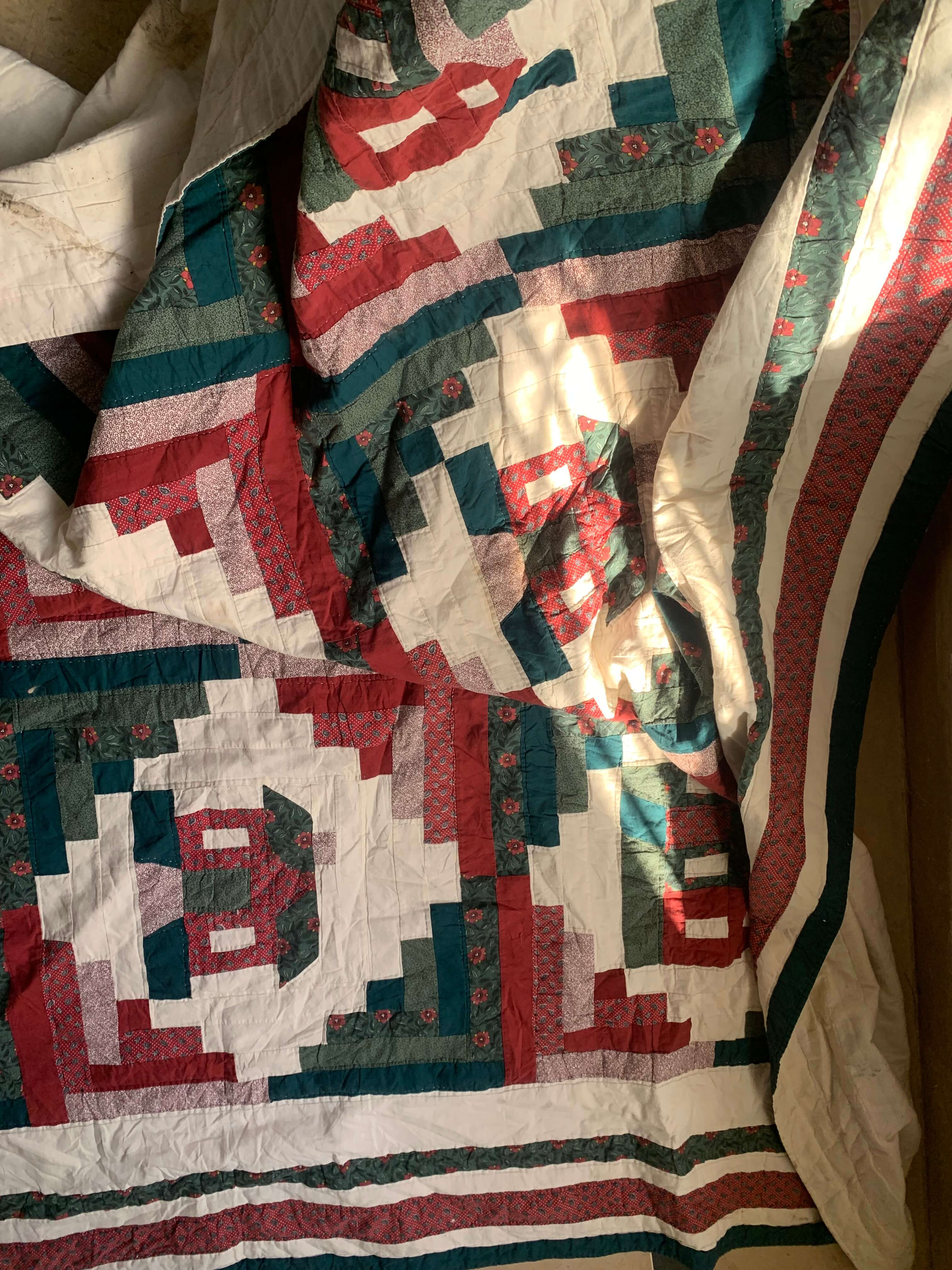 Vintage Appliqué Houses