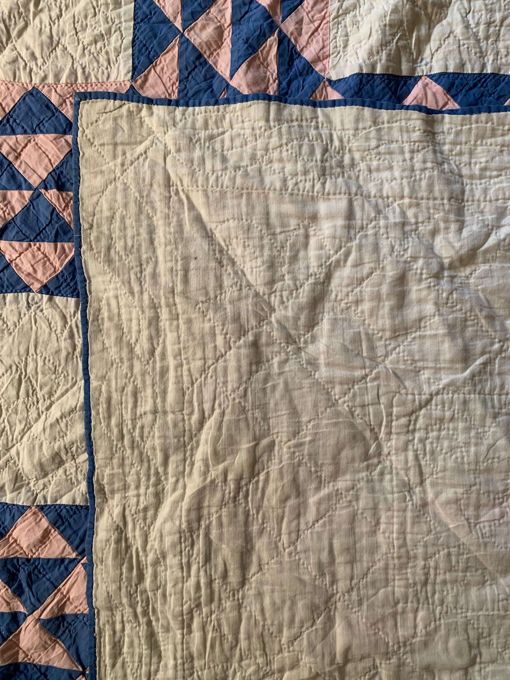 Hand-stitched Antique Ocean Waves