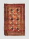 vintage afghani carpet, simply artique