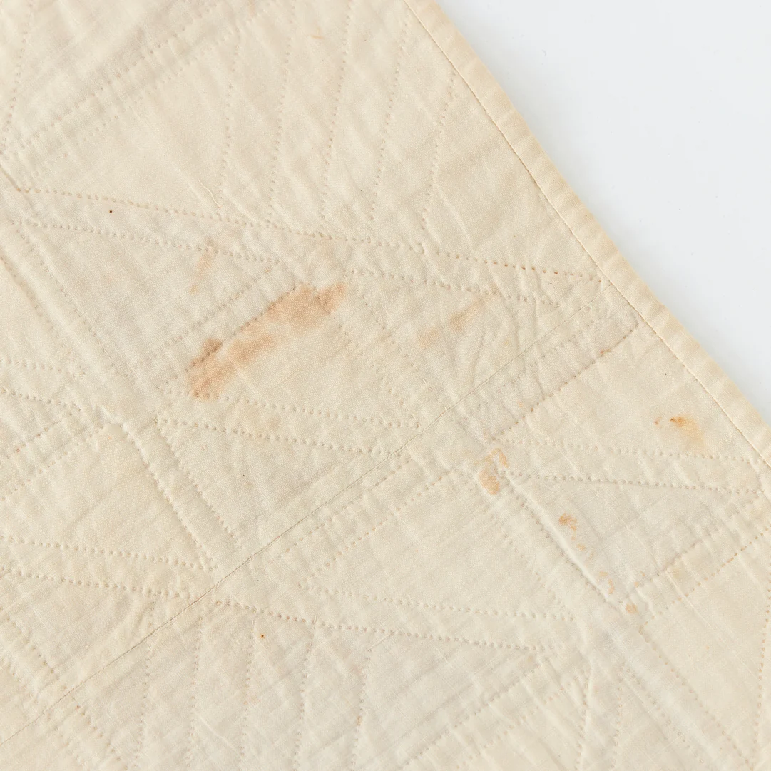 Antique Red and White Quilt - Image 8