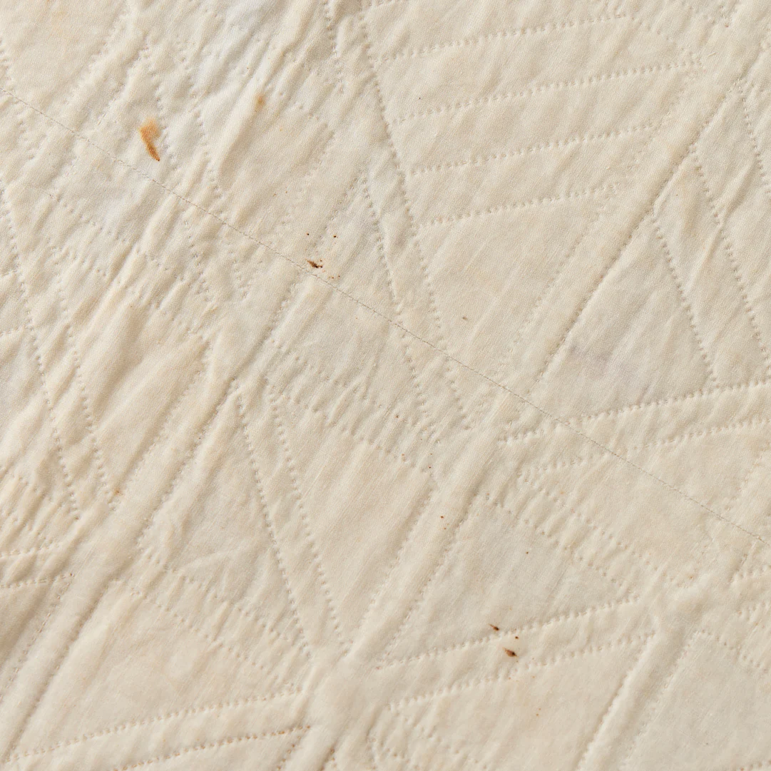 Antique Red and White Quilt - Image 9