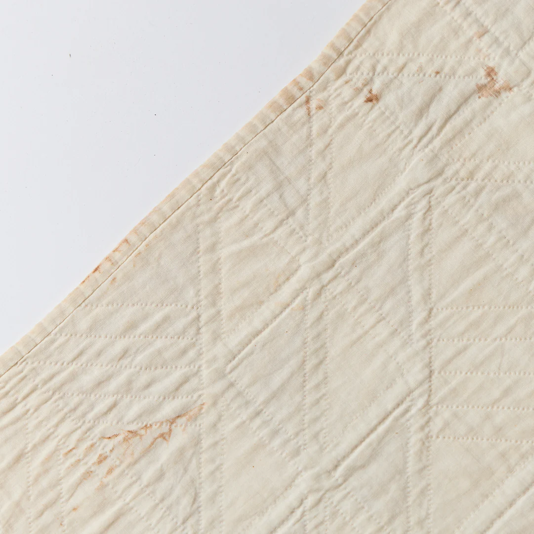 Antique Red and White Quilt - Image 10