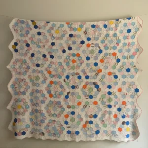 Feedsack Hexagons Quilt