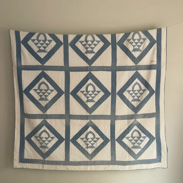 1880s Vintage Baskets Quilt - View 1