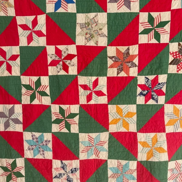 Eight Pointed Stars Quilt - View 3
