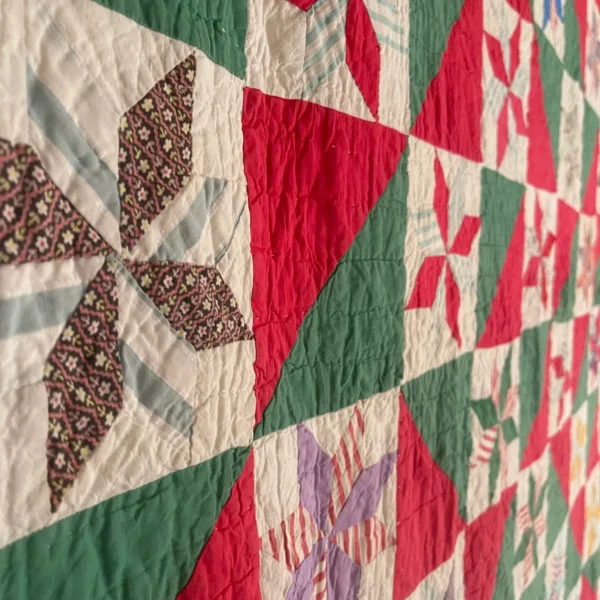 Eight Pointed Stars Quilt - View 7
