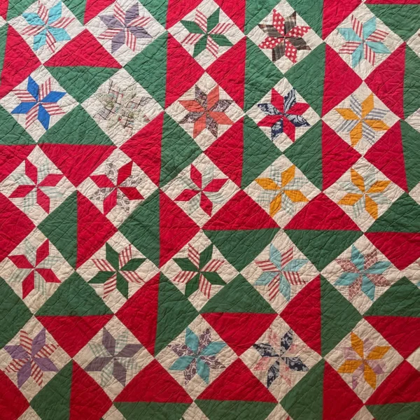 Eight Pointed Stars Quilt - View 8