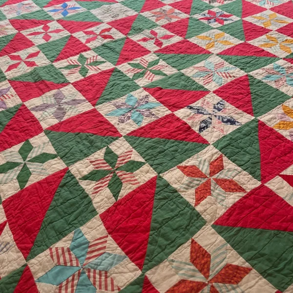 Eight Pointed Stars Quilt - View 9