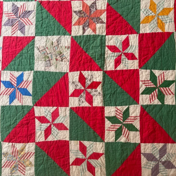 Eight Pointed Stars Quilt - View 10
