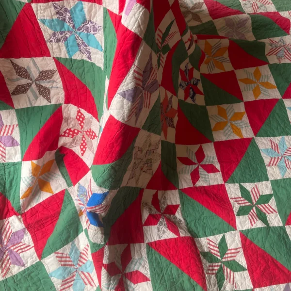 Eight Pointed Stars Quilt - View 11