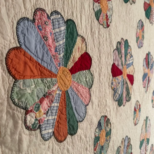 Dresden Plate Quilt - View 12