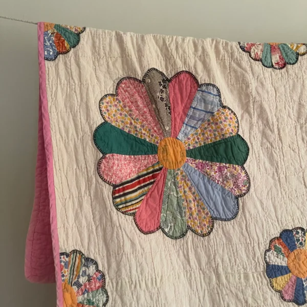 Dresden Plate Quilt - View 10