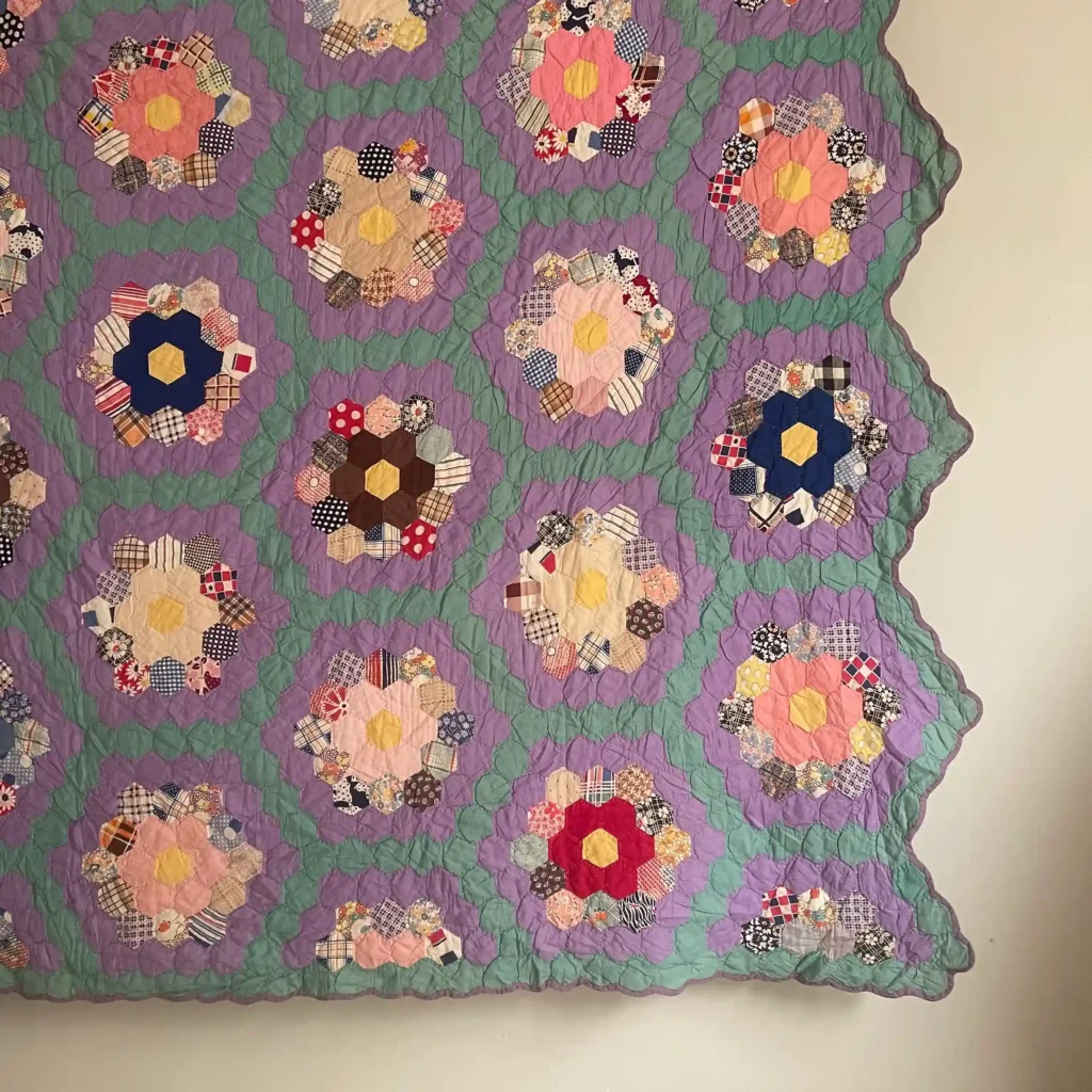Grandmothers Flower Garden Quilt II