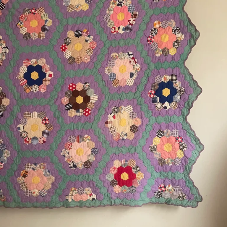 Grandmothers Flower Garden Quilt II