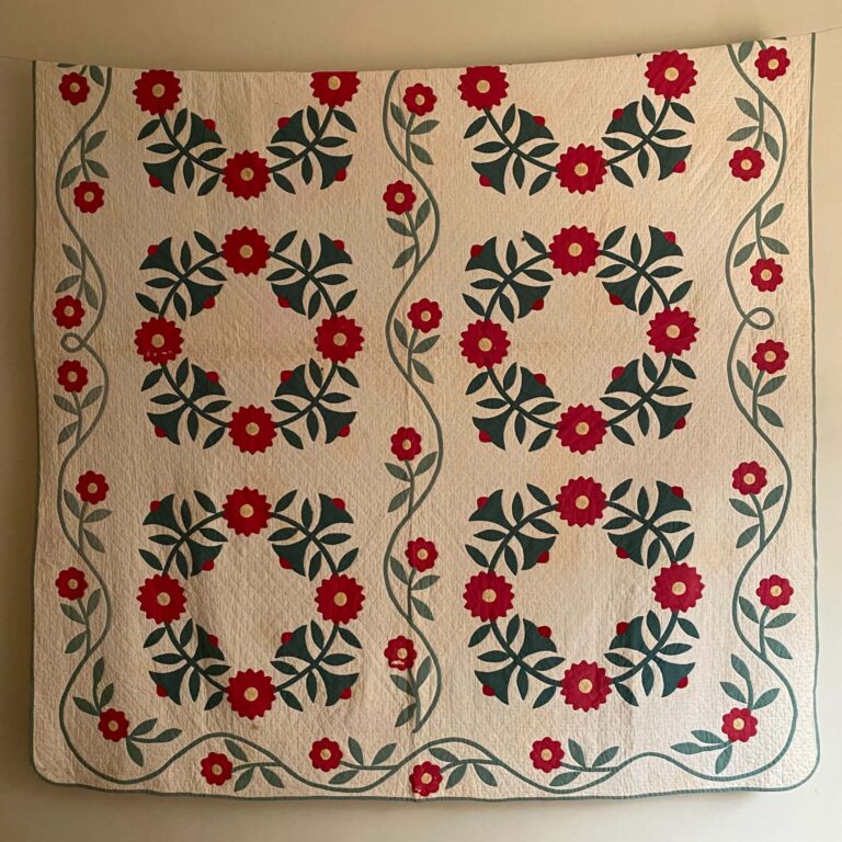 Appliqué Quilt for BernGerm