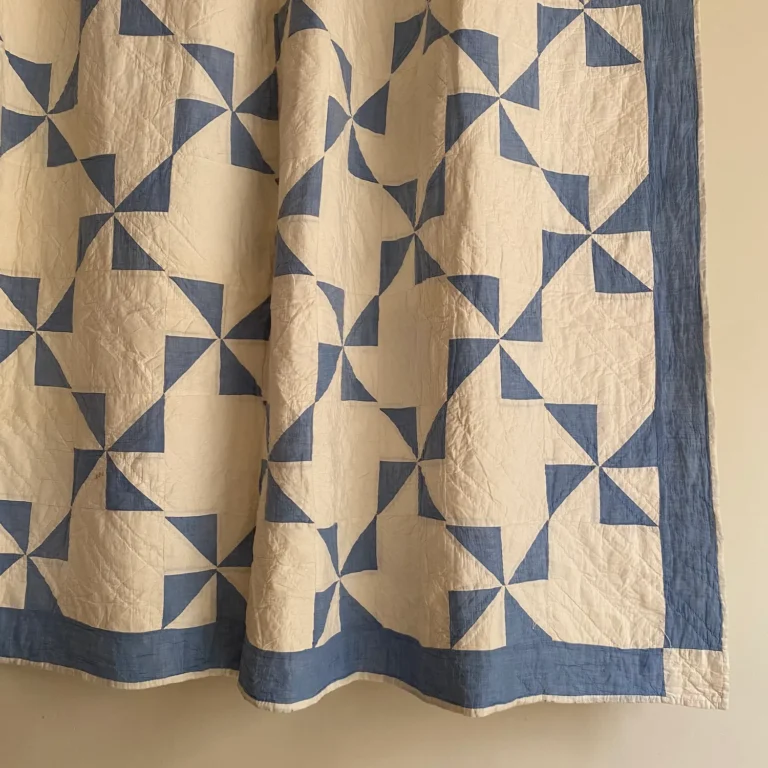Blue Pinwheel Stars